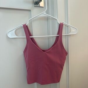 lululemon pink blossom align tank